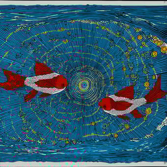 Example of an image generated using the prompt --sref 3788994340 in MidJourney
