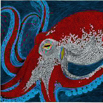 Example of an image generated using the prompt --sref 3788994340 in MidJourney