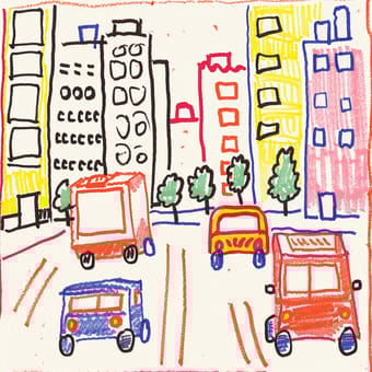 Example of an image generated using the prompt --sref 4059834270 in MidJourney