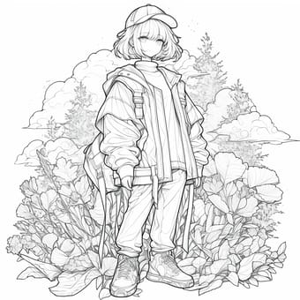 Example of an image generated using the prompt --sref 413299073 in MidJourney