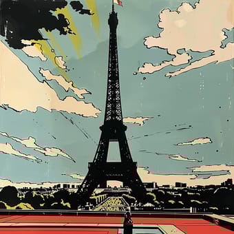 Example of an image generated using the prompt --sref 4294967295 in MidJourney