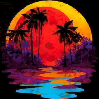 Example of an image generated using the prompt --sref 481102813 in MidJourney