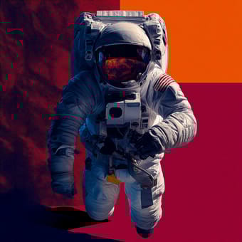 Example of an image generated using the prompt --sref 674001234 in MidJourney