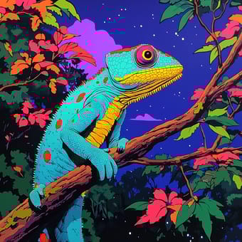 Example of an image generated using the prompt --sref 924748692 in MidJourney