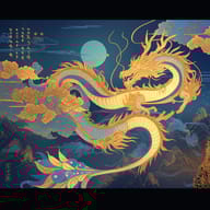 an example of an image generated in MidJourney using the prompt with the --sref 1045048939, ranked 11th among the user favorites on this website.