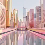 an example of an image generated in MidJourney using the prompt with the --sref 109585890, ranked 18th among the user favorites on this website.
