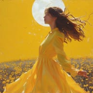 an example of an image generated in MidJourney using the prompt with the --sref 111307734, ranked 30th among the user favorites on this website.