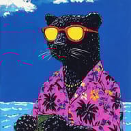 an example of an image generated in MidJourney using the prompt with the --sref 1139576061, ranked 19th among the user favorites on this website.
