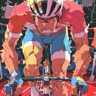 an example of an image generated in MidJourney using the prompt with the --sref 1171558590, ranked 16th among the user favorites on this website.