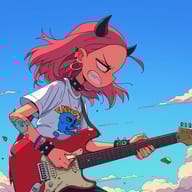 an example of an image generated in MidJourney using the prompt with the --sref 120005898, ranked 14th among the user favorites on this website.