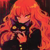 an example of an image generated in MidJourney using the prompt with the --sref 1293568761, ranked 3th among the user favorites on this website.