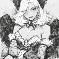 an example of an Comic book style image generated in MidJourney using the prompt with the --sref 1330912747, ranked 16th among the user favorites on this website.