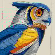 an example of an Coloring book style image generated in MidJourney using the prompt with the --sref 1367887078, ranked 20th among the user favorites on this website.