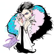 an example of an Sticker style image generated in MidJourney using the prompt with the --sref 1375720786, ranked 4th among the user favorites on this website.