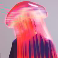 an example of an image generated in MidJourney using the prompt with the --sref 1446960971, ranked 20th among the user favorites on this website.