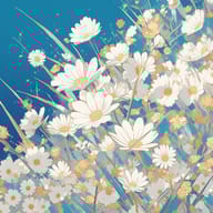 an example of an Golden style image generated in MidJourney using the prompt with the --sref 1518699550, ranked 20th among the user favorites on this website.