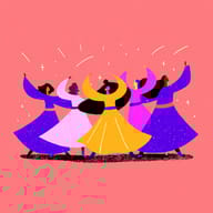 an example of an Minimalism style image generated in MidJourney using the prompt with the --sref 1555692806, ranked 20th among the user favorites on this website.
