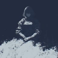 an example of an Black style image generated in MidJourney using the prompt with the --sref 1557937270, ranked 18th among the user favorites on this website.