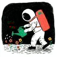 an example of an image generated in MidJourney using the prompt with the --sref 1692661577, ranked 3th among the user favorites on this website.