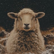 an example of an Golden style image generated in MidJourney using the prompt with the --sref 1876603589, ranked 5th among the user favorites on this website.