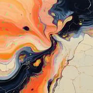 an example of an image generated in MidJourney using the prompt with the --sref 1890934837, ranked 13th among the user favorites on this website.