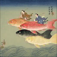 an example of an image generated in MidJourney using the prompt with the --sref 1954728280, ranked 9th among the user favorites on this website.