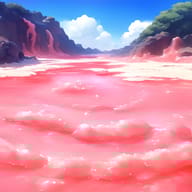 an example of an image generated in MidJourney using the prompt with the --sref 1989007273, ranked 10th among the user favorites on this website.