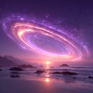 an example of an image generated in MidJourney using the prompt with the --sref 1993419232, ranked 1th among the user favorites on this website.