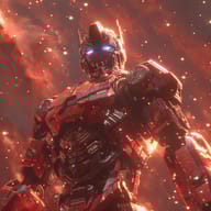 an example of an Sci-fi style image generated in MidJourney using the prompt with the --sref 2035008631, ranked 29th among the user favorites on this website.