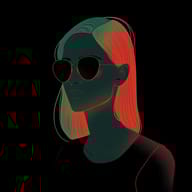 an example of an image generated in MidJourney using the prompt with the --sref 2064650387, ranked 20th among the user favorites on this website.
