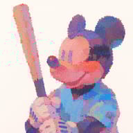 an example of an image generated in MidJourney using the prompt with the --sref 2078711768, ranked 1th among the user favorites on this website.