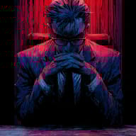 an example of an image generated in MidJourney using the prompt with the --sref 2097935238, ranked 12th among the user favorites on this website.