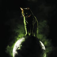 an example of an Green style image generated in MidJourney using the prompt with the --sref 2157424248, ranked 29th among the user favorites on this website.