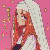 an example of an image generated in MidJourney using the prompt with the --sref 2206251055, ranked 8th among the user favorites on this website.