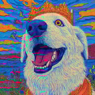 an example of an image generated in MidJourney using the prompt with the --sref 225871432, ranked 20th among the user favorites on this website.