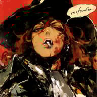 an example of an Oil painting style image generated in MidJourney using the prompt with the --sref 2366549491, ranked 13th among the user favorites on this website.