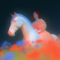 an example of an Pink style image generated in MidJourney using the prompt with the --sref 2392885445, ranked 1th among the user favorites on this website.