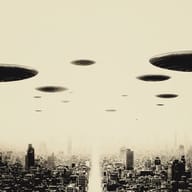 an example of an image generated in MidJourney using the prompt with the --sref 2453942227, ranked 20th among the user favorites on this website.