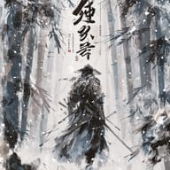 an example of an Ink and watercolor style image generated in MidJourney using the prompt with the --sref 2485306165, ranked 20th among the user favorites on this website.
