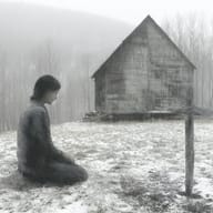 an example of an Black style image generated in MidJourney using the prompt with the --sref 2541264632, ranked 21th among the user favorites on this website.