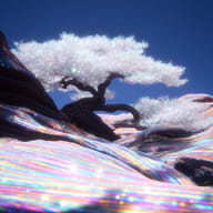 an example of an image generated in MidJourney using the prompt with the --sref 2649031399, ranked 1th among the user favorites on this website.
