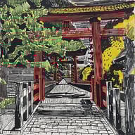 an example of an Vetor style image generated in MidJourney using the prompt with the --sref 2713582720, ranked 1th among the user favorites on this website.