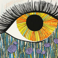 an example of an Flat vector style image generated in MidJourney using the prompt with the --sref 2757339439, ranked 10th among the user favorites on this website.