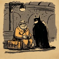 an example of an Cartoon style image generated in MidJourney using the prompt with the --sref 2793282368, ranked 13th among the user favorites on this website.