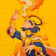 an example of an 2D style image generated in MidJourney using the prompt with the --sref 2793462164, ranked 22th among the user favorites on this website.