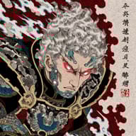 an example of an image generated in MidJourney using the prompt with the --sref 2998350561, ranked 10th among the user favorites on this website.