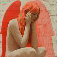 an example of an Line art style image generated in MidJourney using the prompt with the --sref 3005315149, ranked 17th among the user favorites on this website.