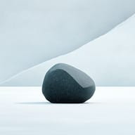 an example of an Minimalism style image generated in MidJourney using the prompt with the --sref 3012852418, ranked 13th among the user favorites on this website.