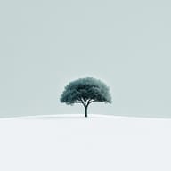 an example of an Minimalism style image generated in MidJourney using the prompt with the --sref 3012852418, ranked 13th among the user favorites on this website.