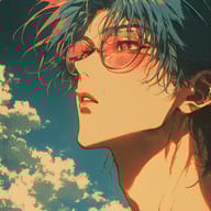 an example of an image generated in MidJourney using the prompt with the --sref 3121740568, ranked 19th among the user favorites on this website.